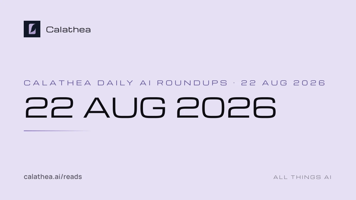 Daily AI Roundups, 22 August 2026 cover