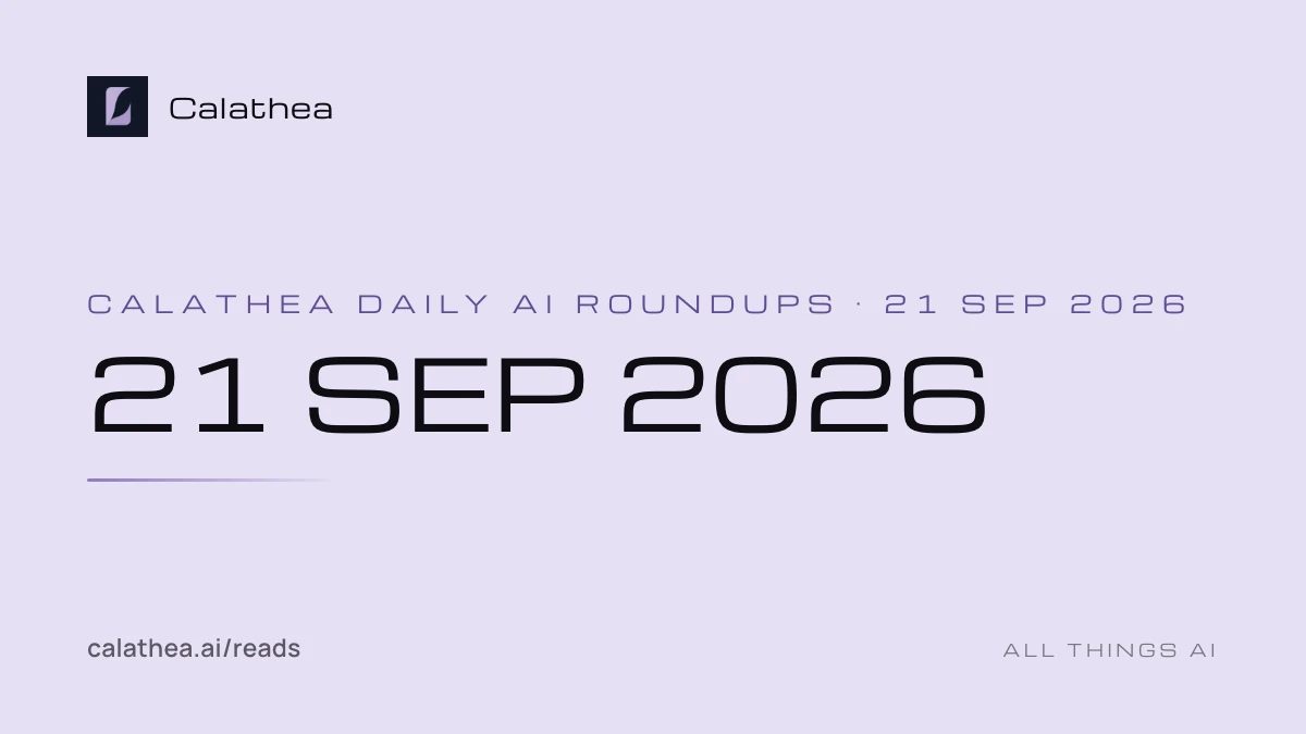 Daily AI Roundups, 21 September 2026 cover