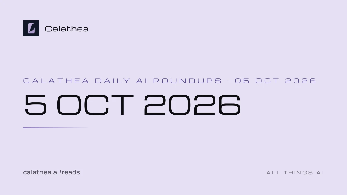 Daily AI Roundups, 5 October 2026 cover