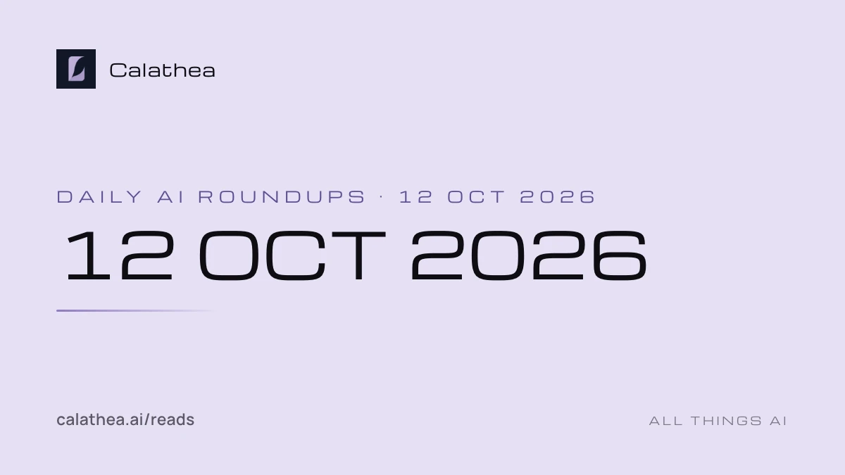 Daily AI Roundups, 12 October 2026 cover