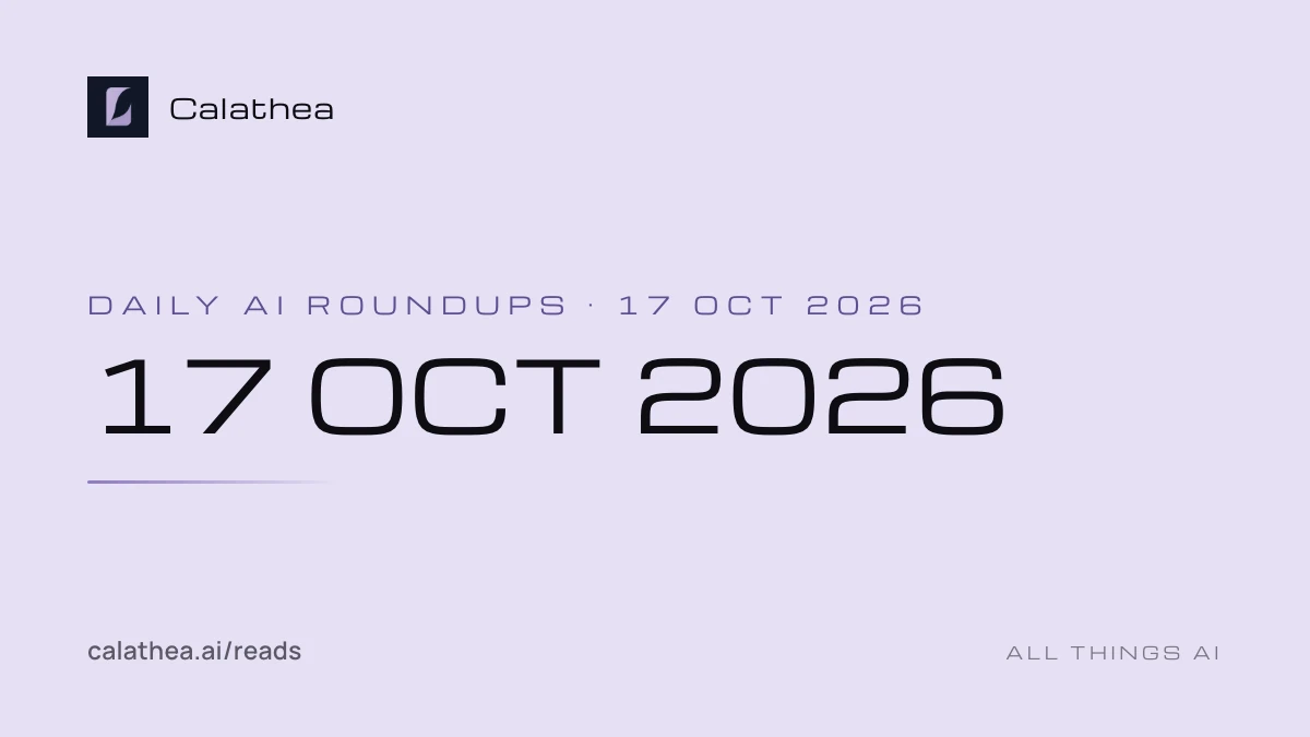 Daily AI Roundups, 17 October 2026 cover